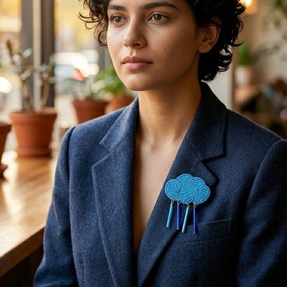Cloud Brooch