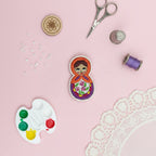 Doll Brooch