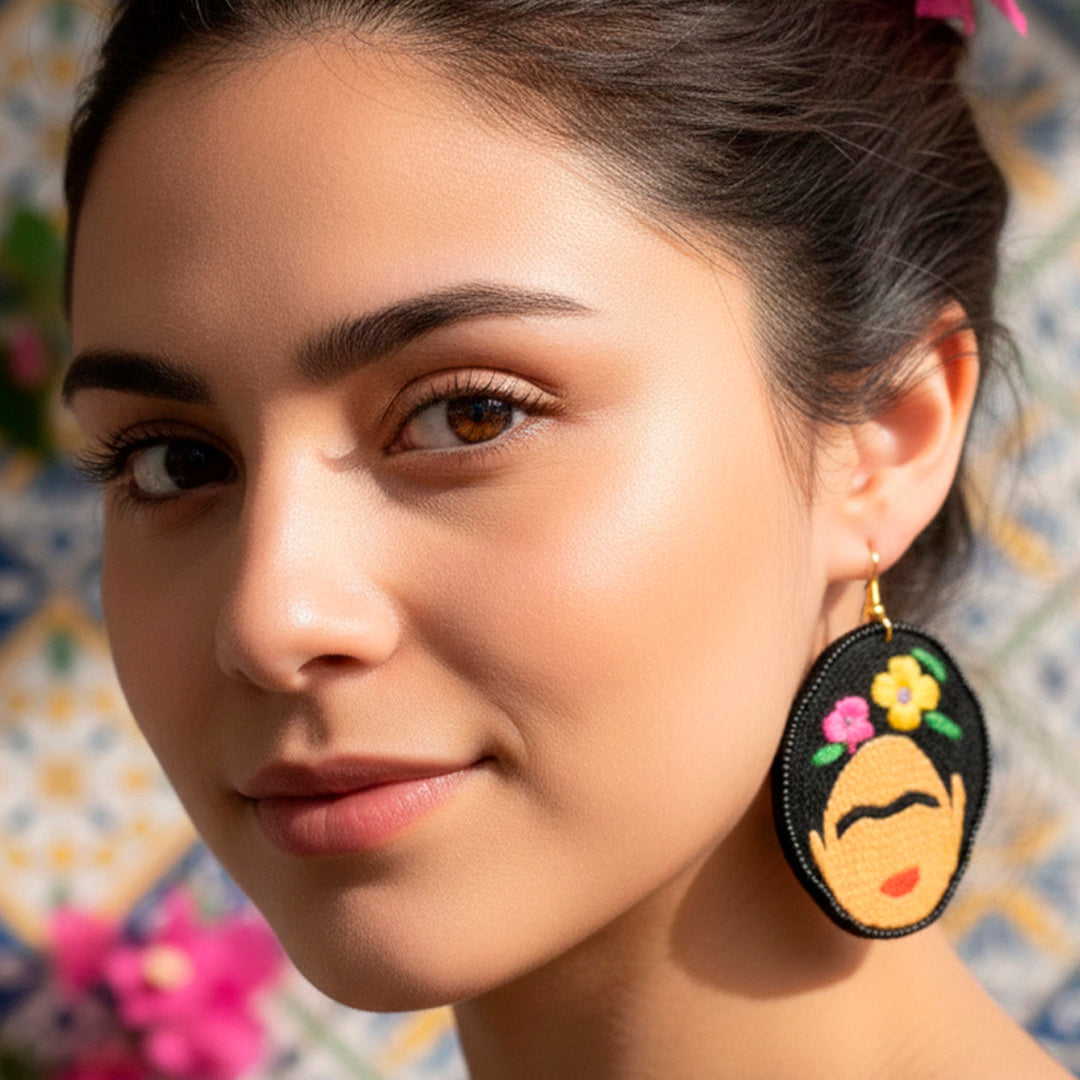 Frida Kahlo Handmade Earring