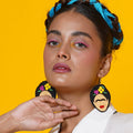 Frida Kahlo Handmade Earring