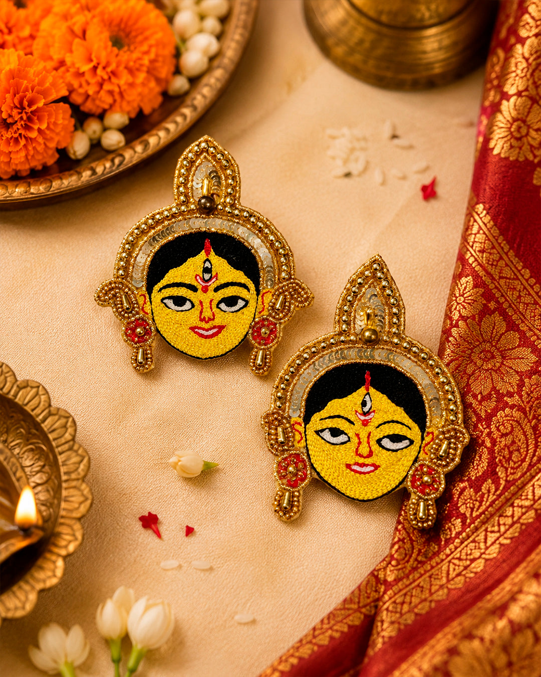 Joy Maa Durga Earrings