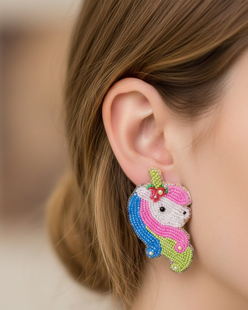 Unicorn Earring