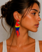 Macaw Latkan Earring