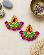 Diya Bead Earring