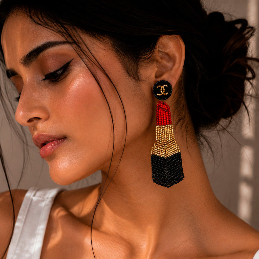 Lipstick Earring