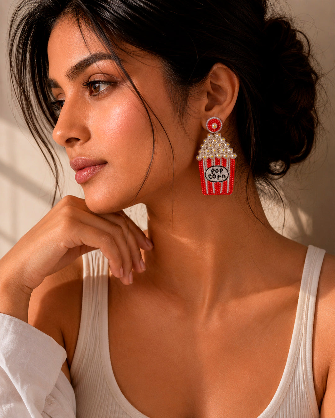 Popcorn Earring