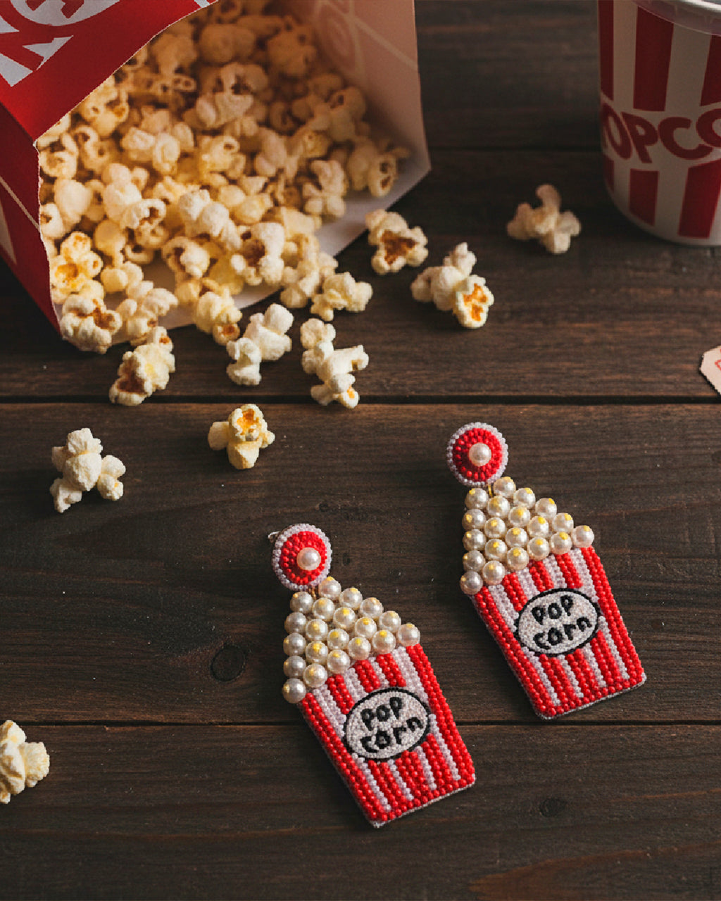Popcorn Earring
