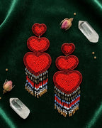 Dilwali Valentine Bead Earring