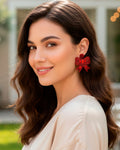 Christmas Bow Earrings