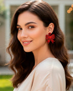 Christmas Bow Earrings