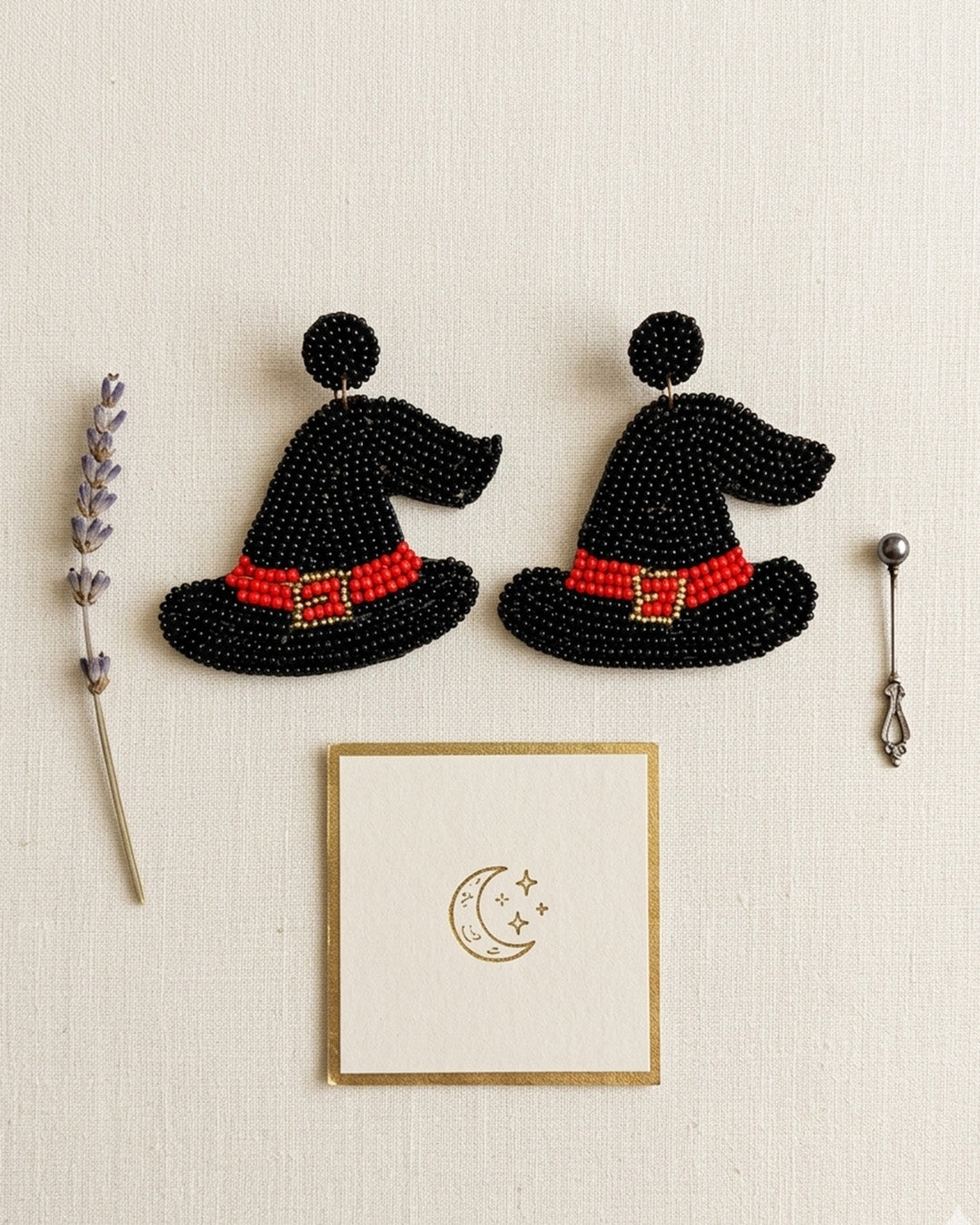 Witch Hat Earring