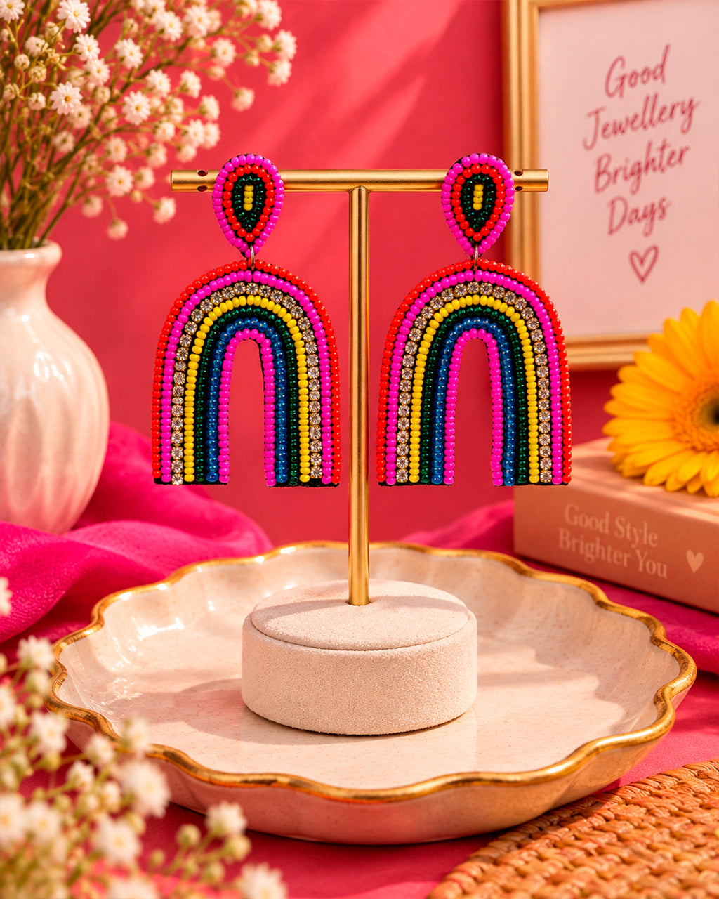 Paradise Bead Earring