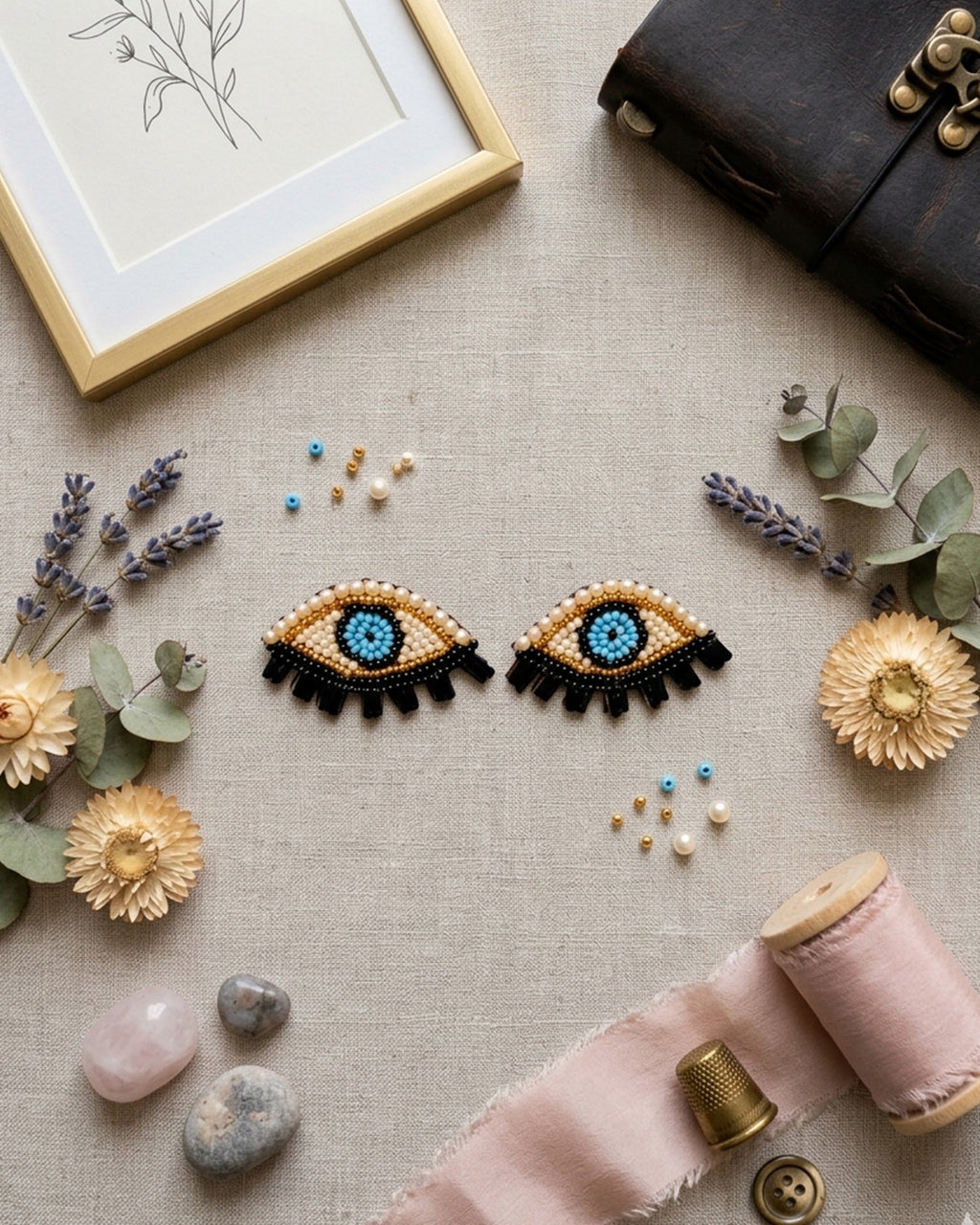Evil Eye Stud Earring