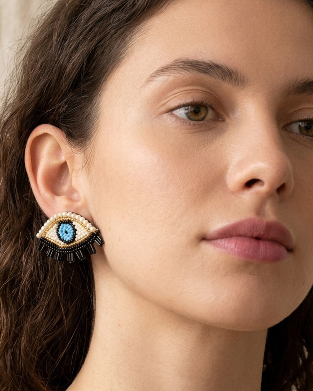 Evil Eye Stud Earring