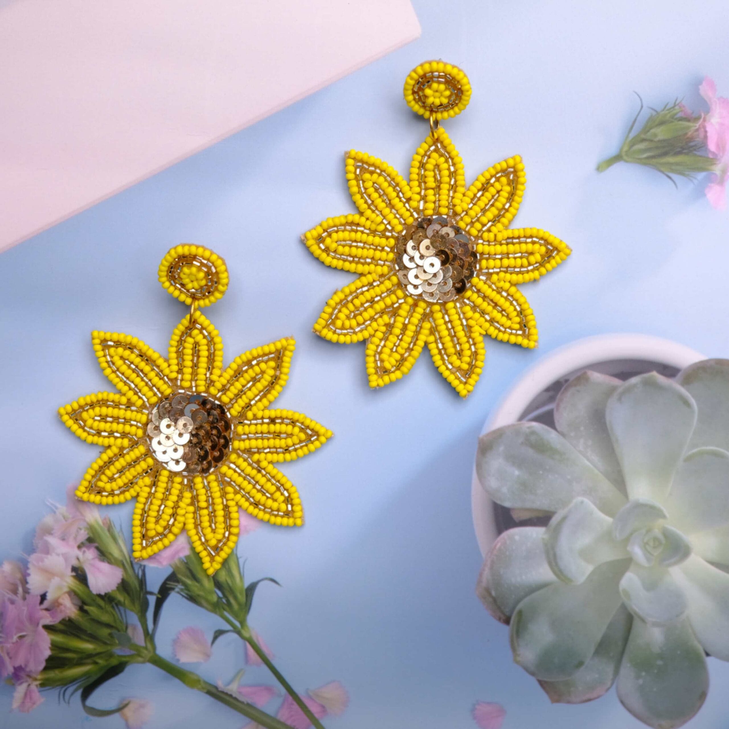 Sunflower Earring