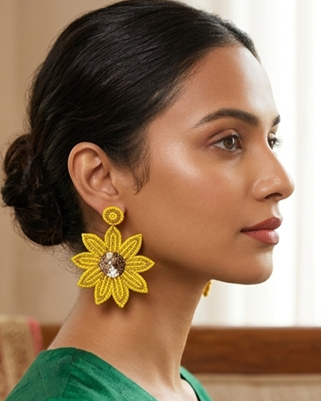 Sunflower Earring