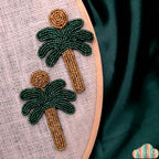 Palm Tree Earring