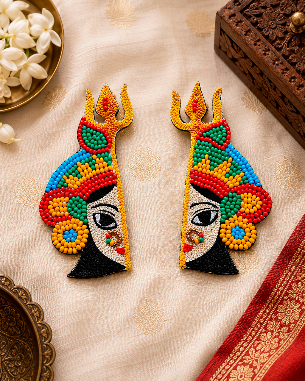 Trishul Durga Earring
