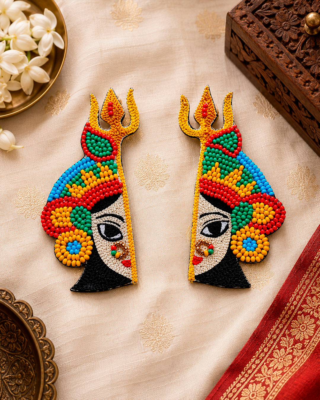 Trishul Durga Earring