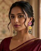 Flower Dangler Earrings