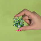 Green Sea Weed Brooch Pin