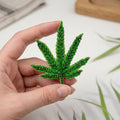 Green Leaf Brooch