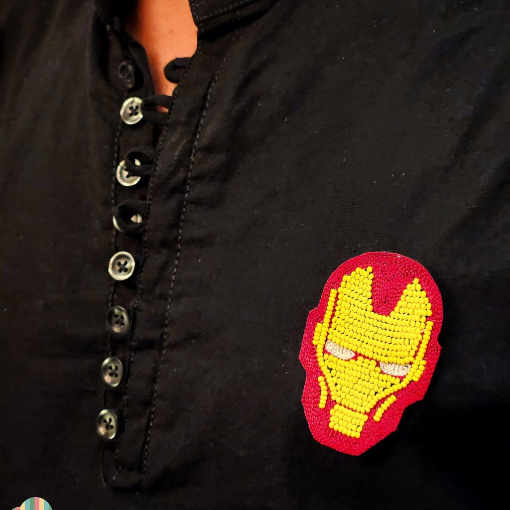 Iron Man Brooch