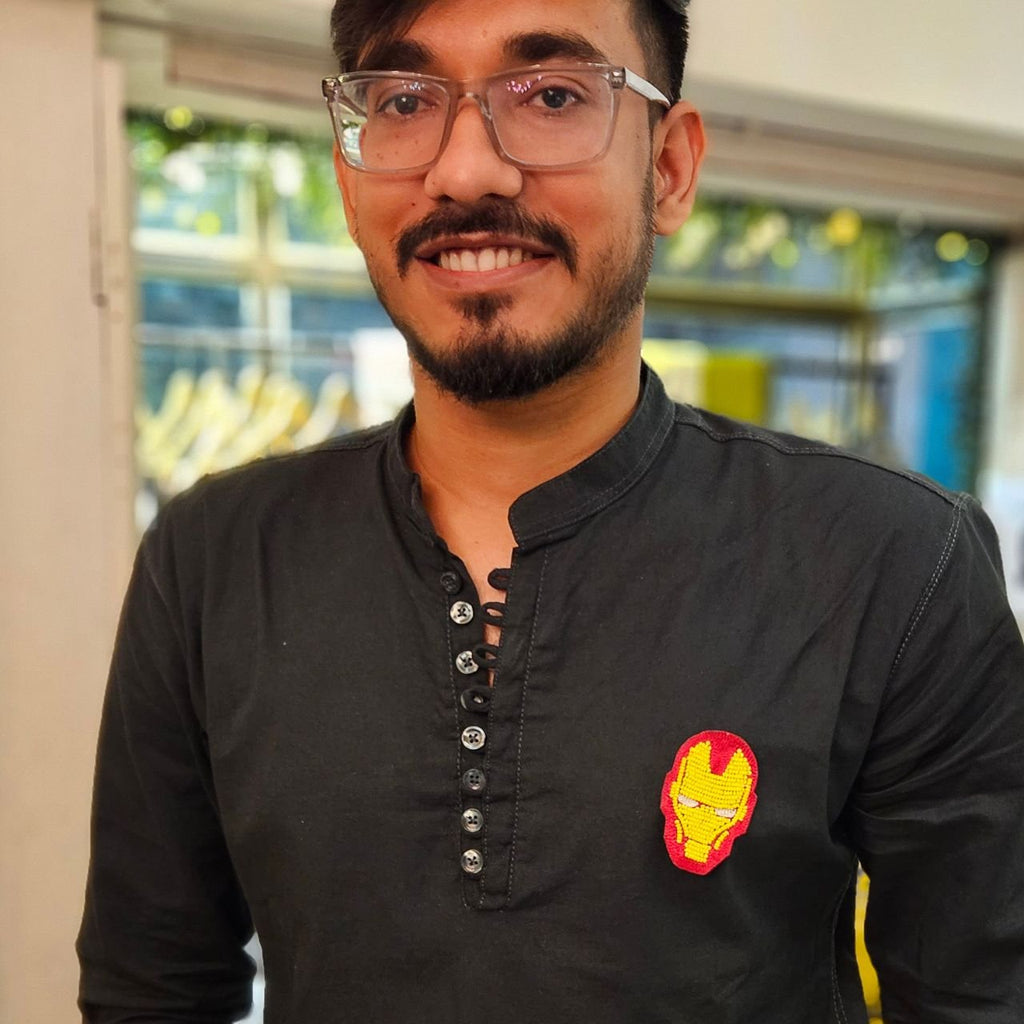 Iron Man Brooch