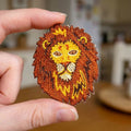 Lion Brooch