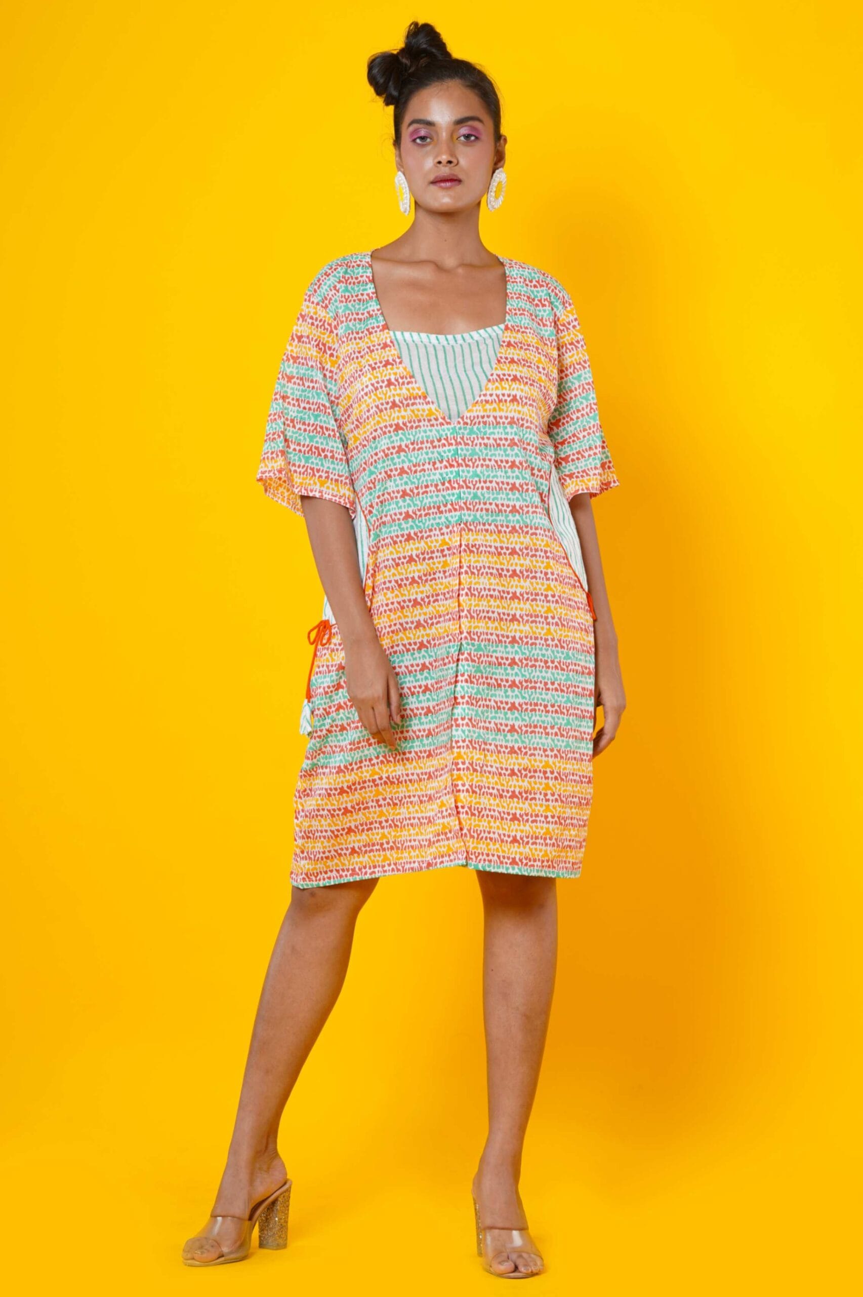 Mul Cotton Midi Dress