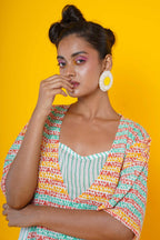 Mul Cotton Midi Dress