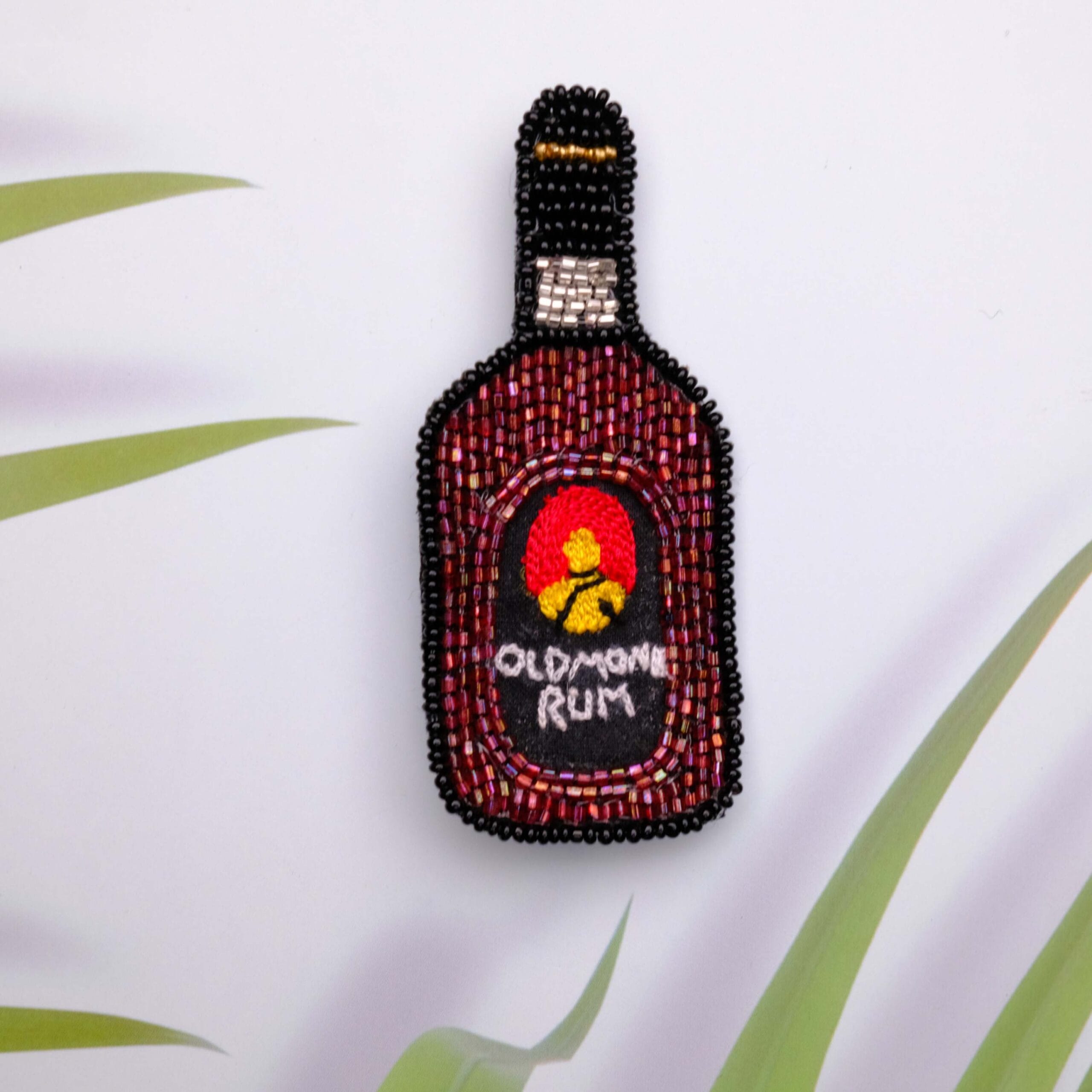 Old Monk Brooch