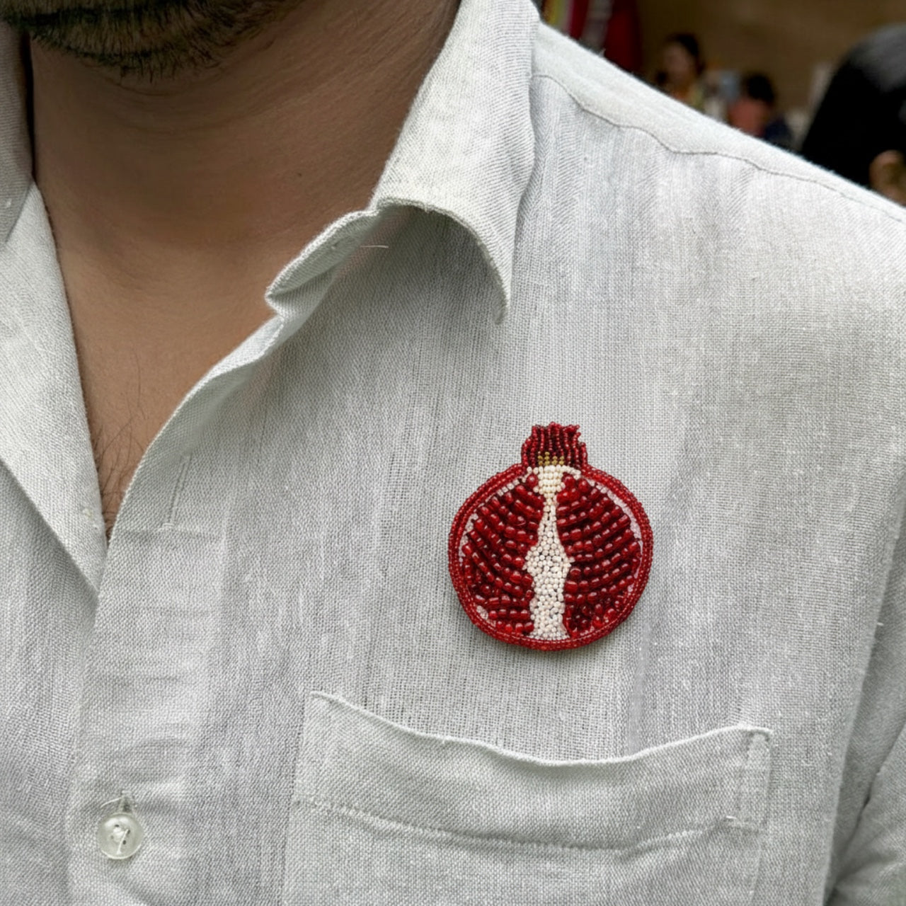 Pomegranate Brooch