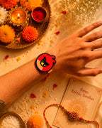 Red Angry Bird Rakhi
