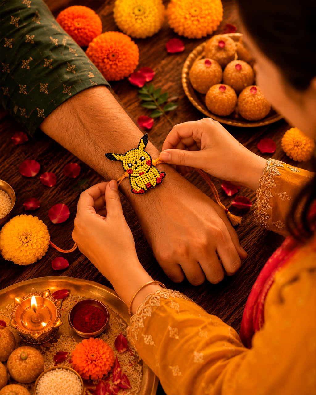 Pikachu Rakhi