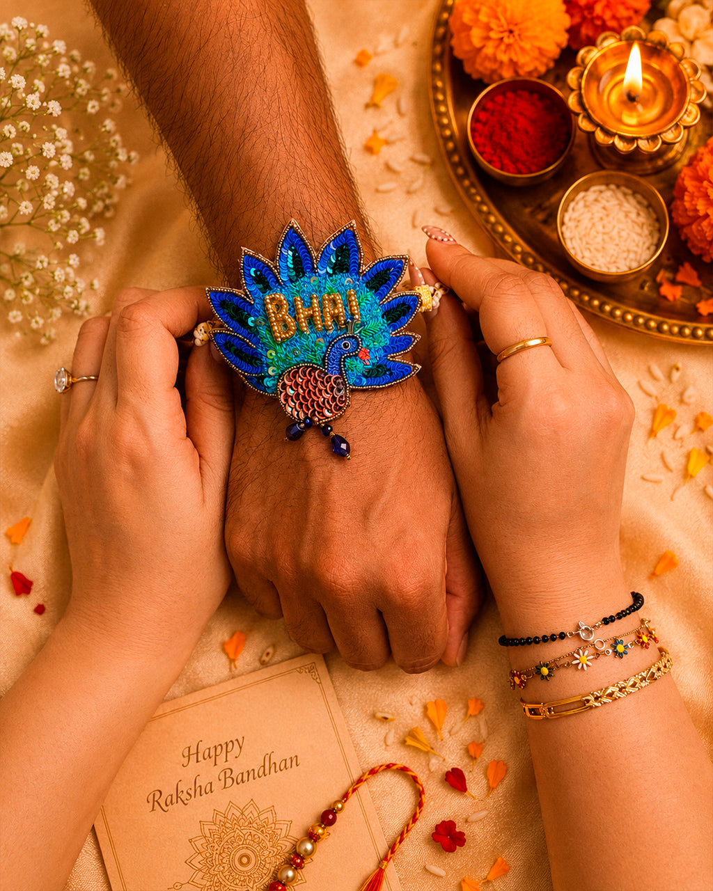 Peacock Rakhi