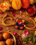 Red Ganesh Rakhi