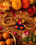 Red Ganesh Rakhi