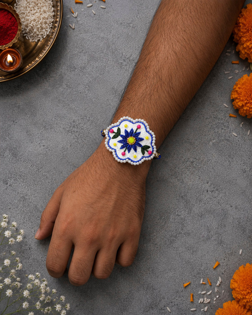 The Neelambari Blossom Rakhi
