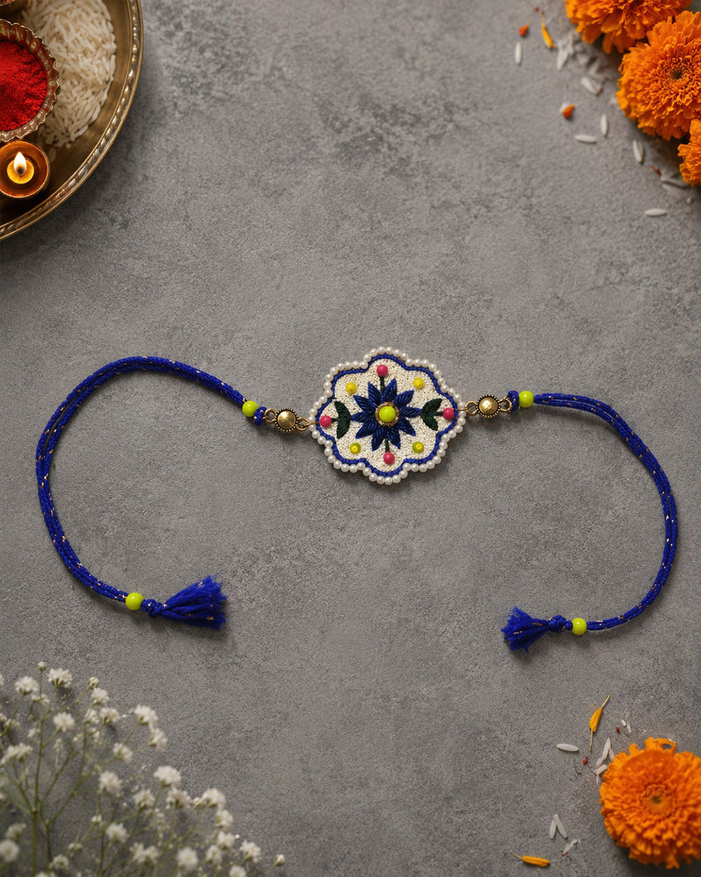 The Neelambari Blossom Rakhi