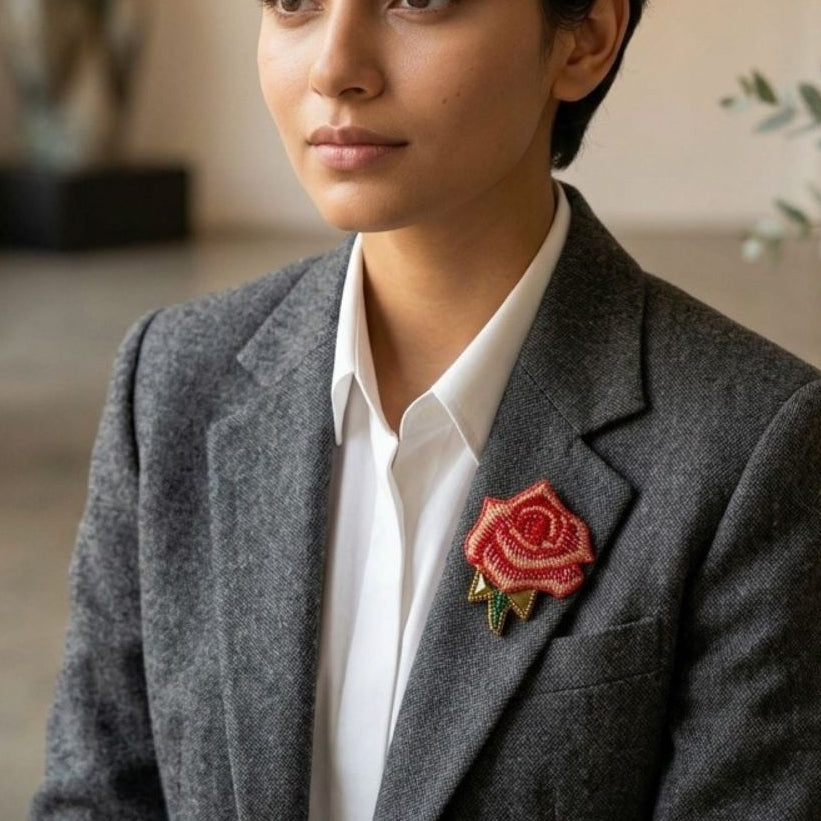 Rose Brooch
