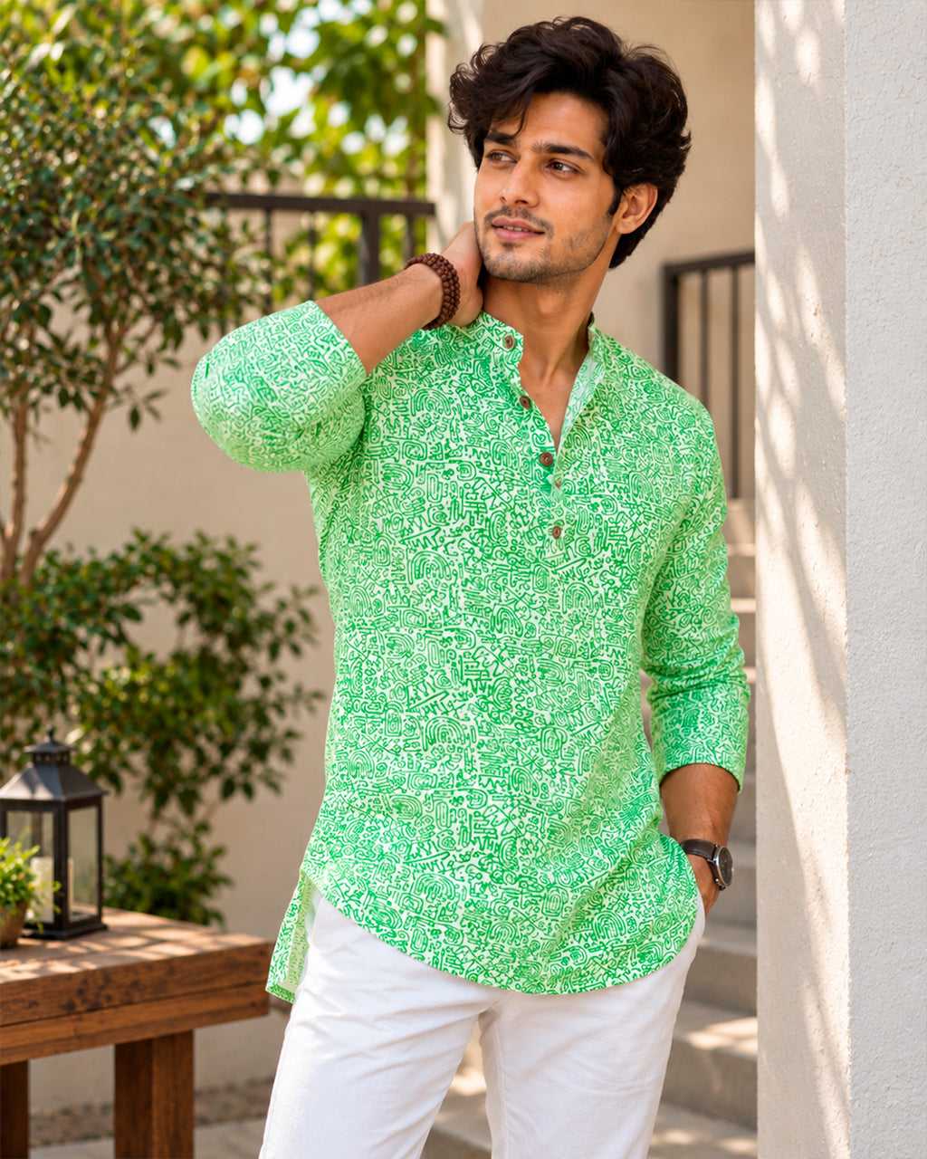 Doodle Printed Kurta