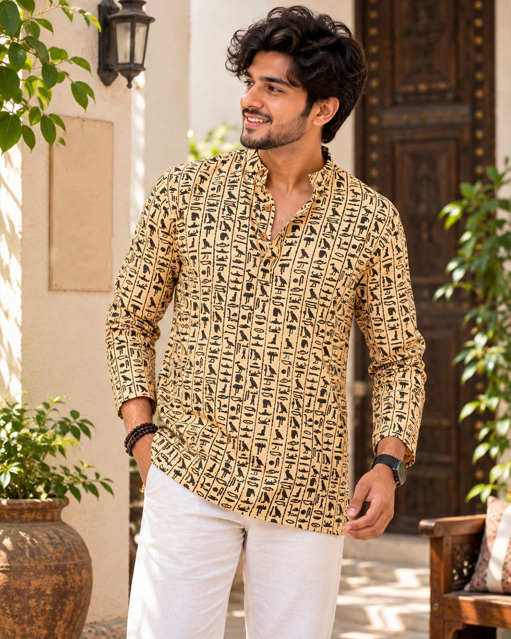 Papyrus Printed Kurta