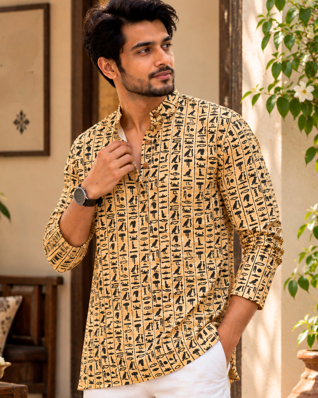 Papyrus Printed Kurta