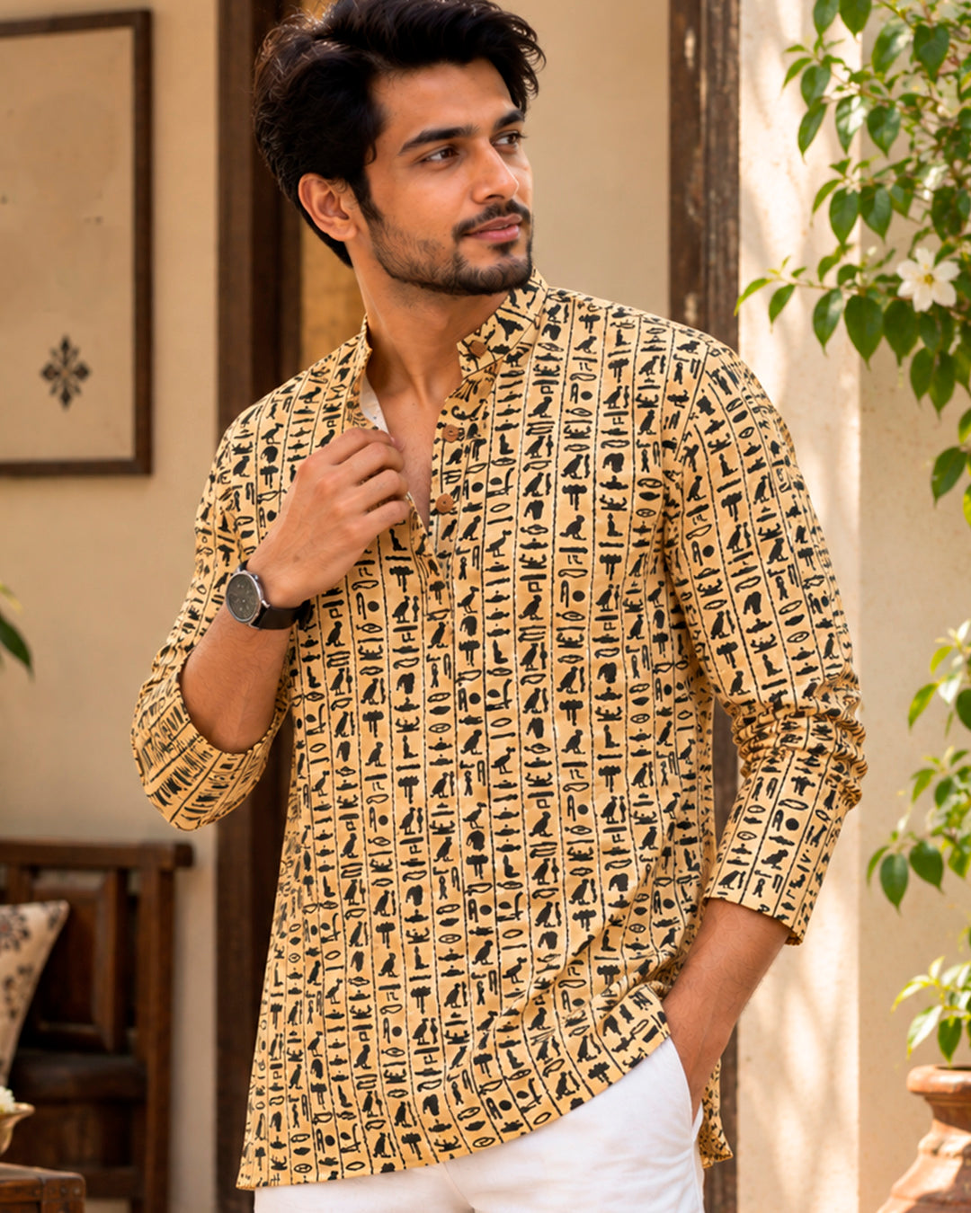 Papyrus Printed Kurta