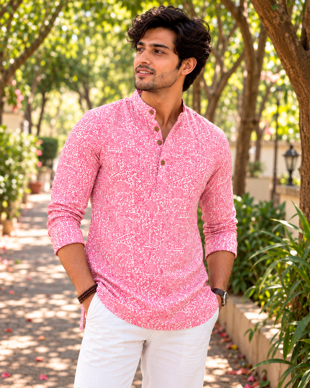 Doodle Printed Kurta