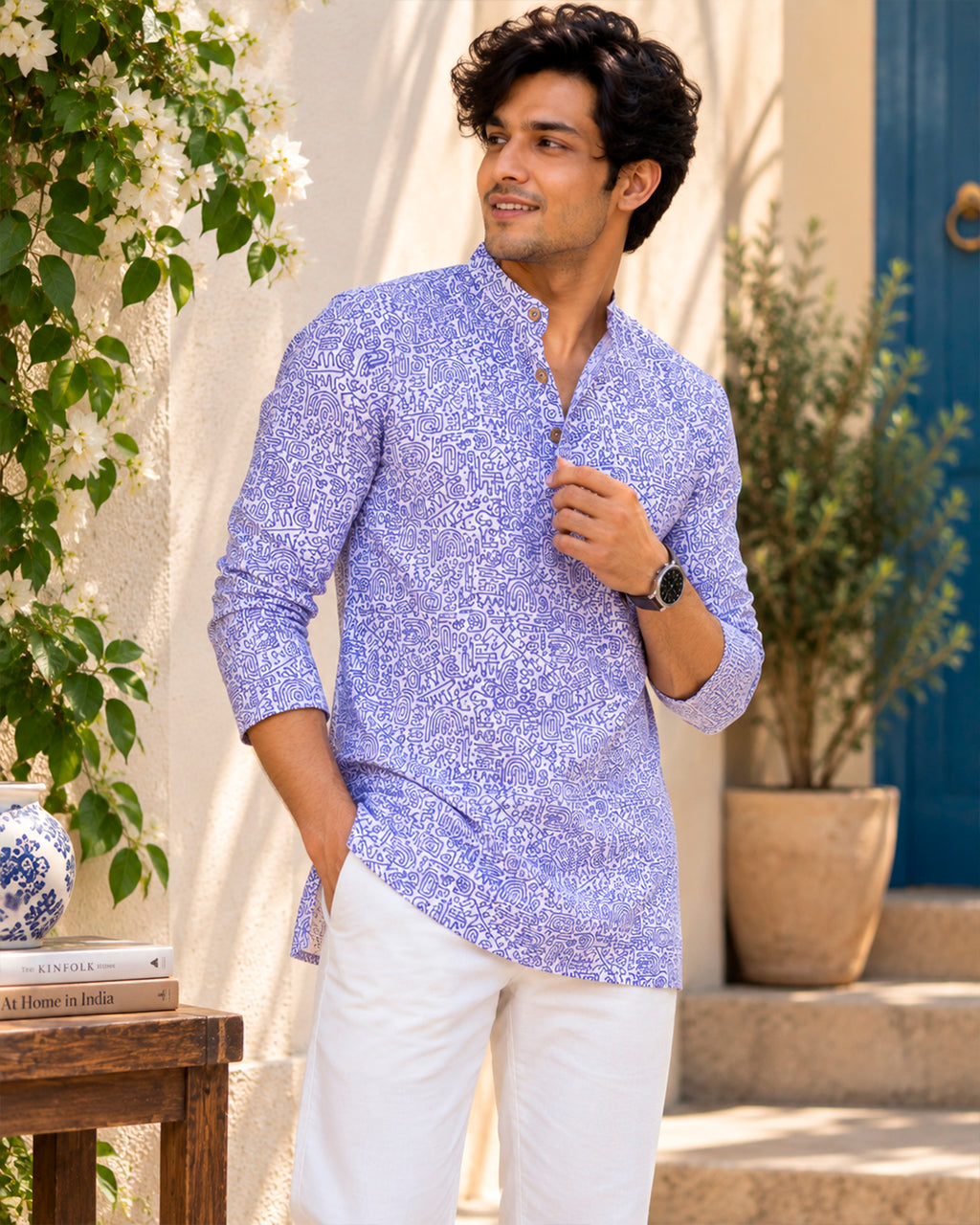 Doodle Printed Kurta