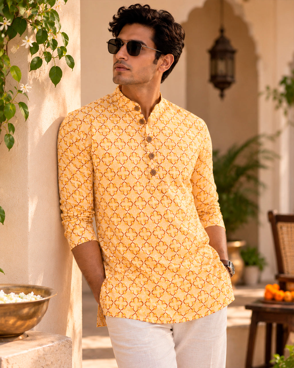 Jharokha Printed Kurta