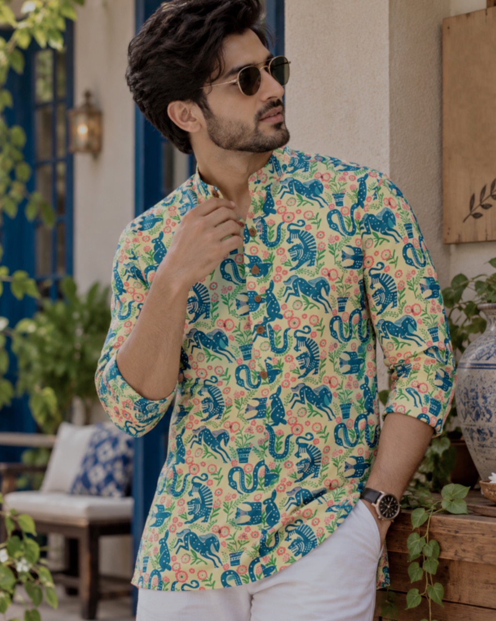 Safari Printed Kurta