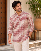 Fish Printed Kurta